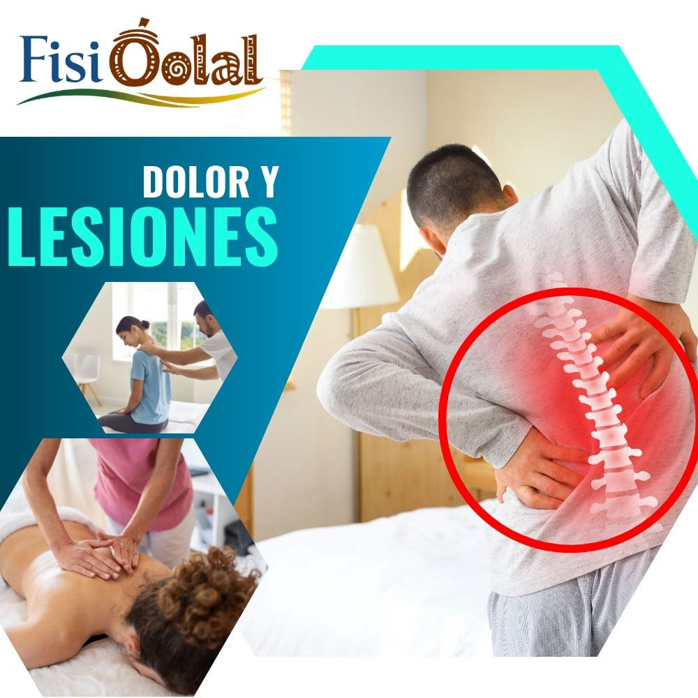 Dolor y lesiones en espalda, tratamiento en playa del carmen